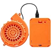 Inflatable Costume Fan Replacement, Mini Blower Fan Pump for Dinosaur | Air Blower Fan for Blow Up Inflatables Costume, Halloween, Thanksgiving, Christmas Costumes