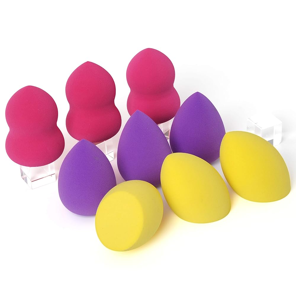 Makeup Sponges Set Sponge9PCS Highend GIFT BOX (Sexy) aooty