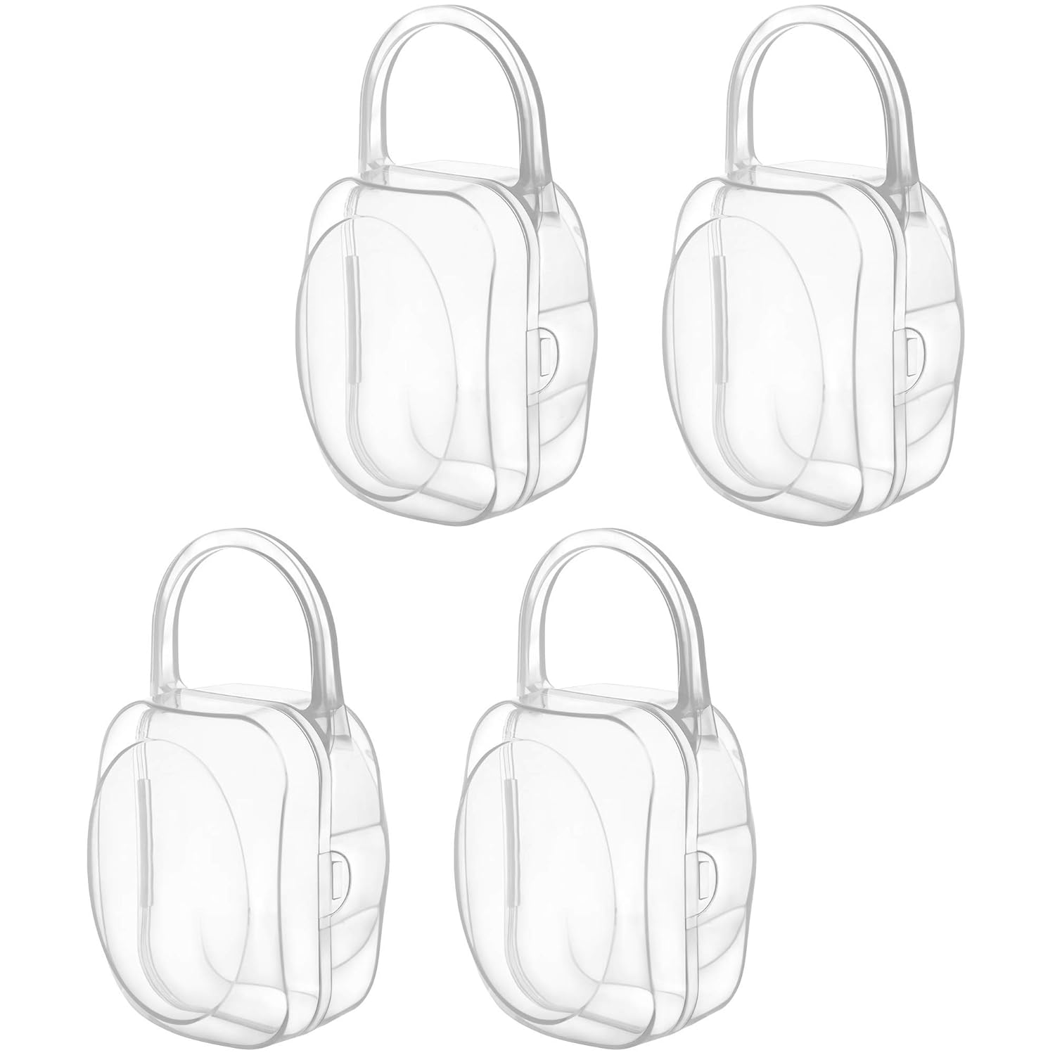 LANEYLI Pacifier Box Pacifier Shield Case Pacifier Clip Holder - Pack of 2 : Baby