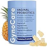 Vaginal Probiotics pH Balance Gummies For Women | Prebiotics and Probiotics for Women | Pineapple gummies for women for ph Balance and Vaginal Health | Vaginal Odor Control 60 Gummies