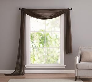 VCNY Home Infinity Sheer Scarf 54x216