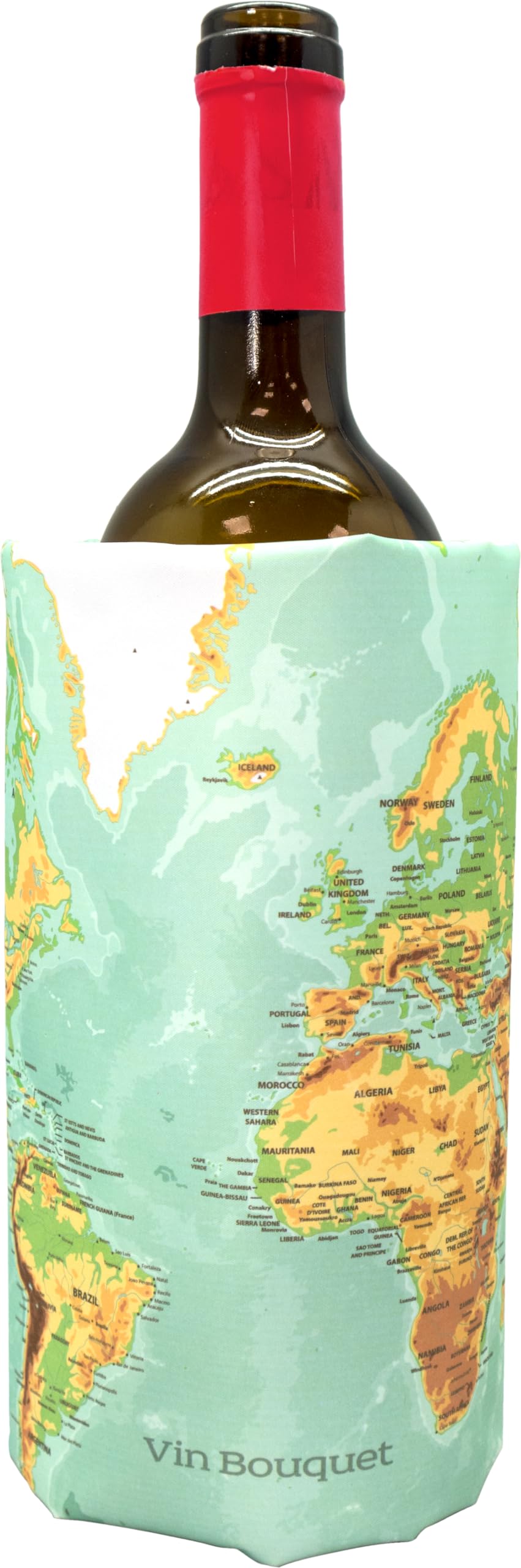 Adjustable Wine Bottle Cooler Bag Elastic Non-Slip