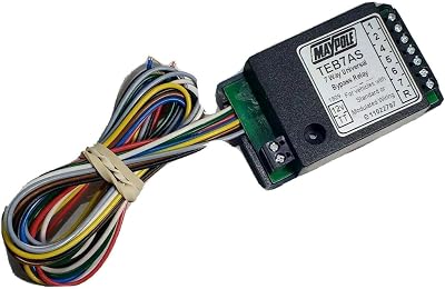 Maypole 12V 7 Way Bypass Relay with Audible Buzzer Trailer Caravans