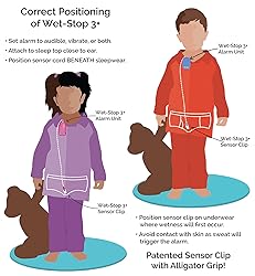 Wet-Stop 3 Bedwetting Enuresis Alarm with Loud