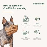 Baskerville Classic Basket Muzzle Size 3 for Dogs Treats Pant Drink Prevent view 6