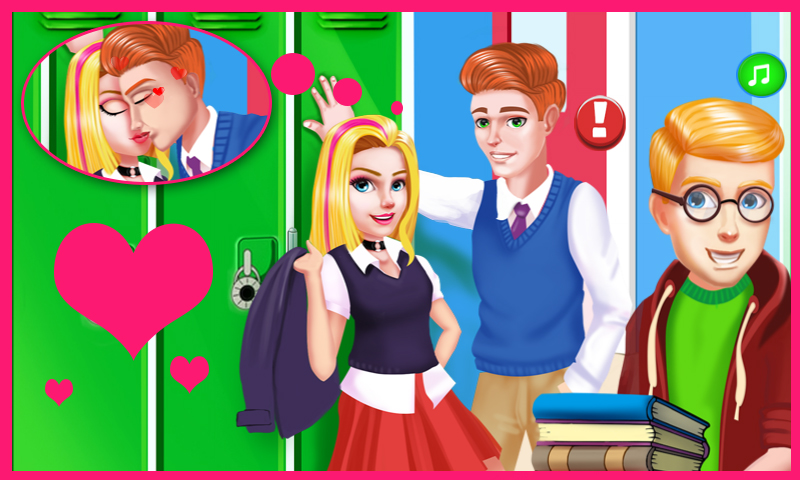 High School Life Love Kissing - Thumbnail 3