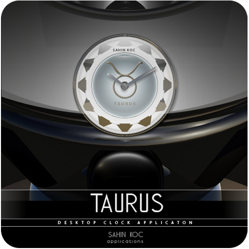 Taurus Beautiful Clock Widget Zodiac Theme for Android