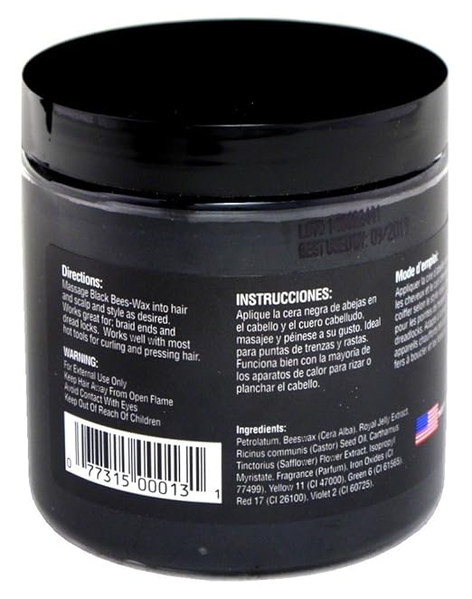 Amazon Com Dax Bees Wax Black 7 5 Oz Pack Of 6 Hair Waxing