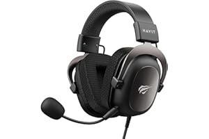 Havit Headphone Fone de Ouvido H2002d, Gamer, com Microfone, Falante 53mm, Plug 3, 5mm: compatível com XBOX ONE e PS4, HAVIT, HV-H2002d