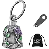 Dream Apparel Motorcycle Ride Bell For Bikers, Heavy Spirit Bells Accessory And Key Chain For Luck