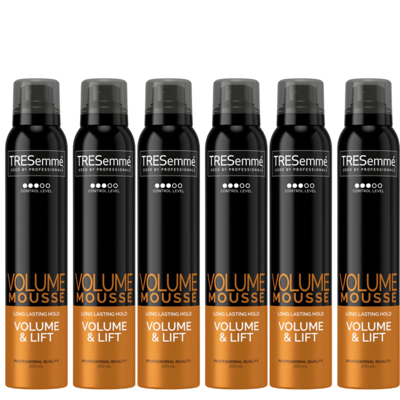 Healthy Volume Hair Mousse ContainsTRESemme Volume and Lift Mousse 200ml (6 Pack)