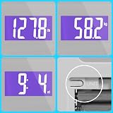 Duronic BS603 Digital Bathroom Scales with LCD Display 180kg Capacity view 4