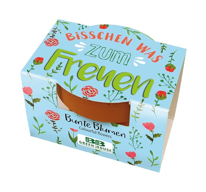 Mini-Pflanzset Bisschen was zum Freuen mit Blumensamen