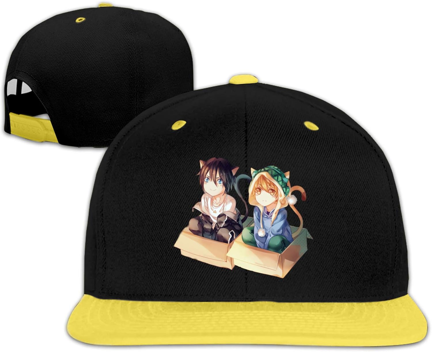 Anime Noragami Fashion Baseball Caps 3D Printing Sun Hats Adjustable Hip Hop Hat for