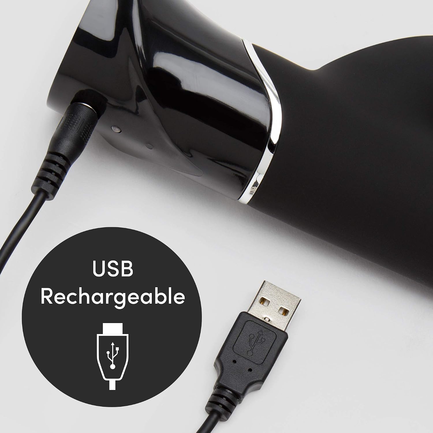 Fifty Shades of Grey Greedy Girl G-Spot Rabbit Vibrator - Rechargeable & Waterproof - Image 4