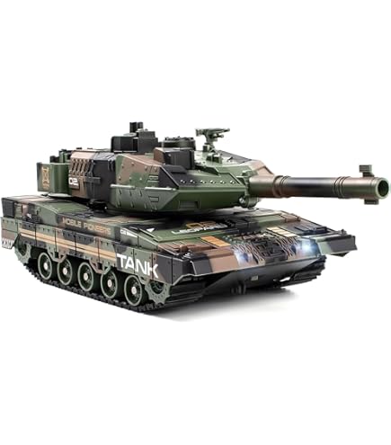 Amazon.com: German Leopard II A5 Main Battle Tank RC Airsoft Radio