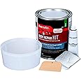 Bondo Body Repair Kit, Contains Filler (1.57 lb), Hardener (0.75 oz), Self-Adhesive Metal Body Patch & Spreader, Spreads Easi