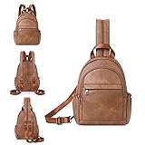 CLUCI Sling Bags for Women,Small Backpack for