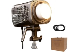 Amaran Halo 300x Compact COB Led Video Light 305W CCT 2,700K - 6,500K Bowens Mount Continuous Light 16,200 lux @ 1m 9 Effects