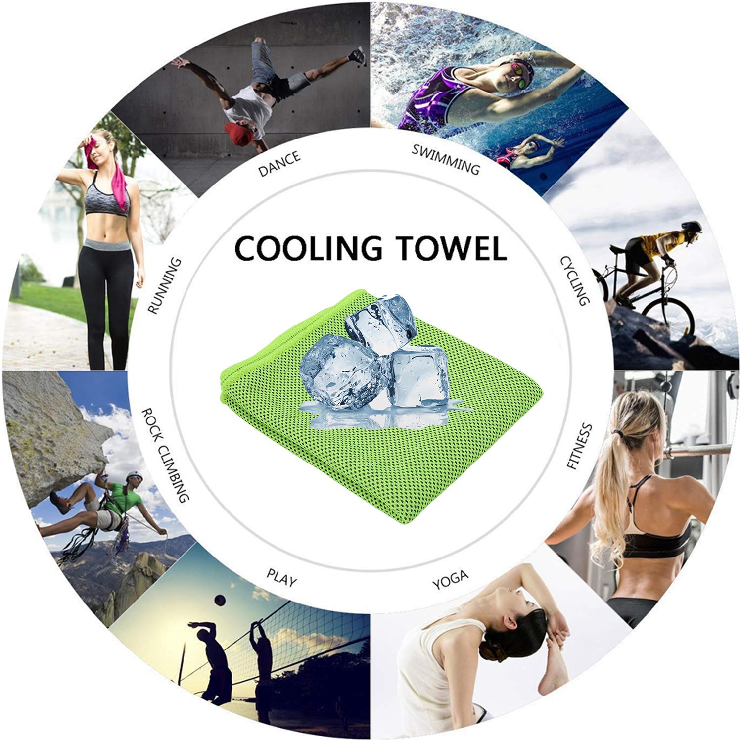 iOutdoor Products Cooling Towel 40\
