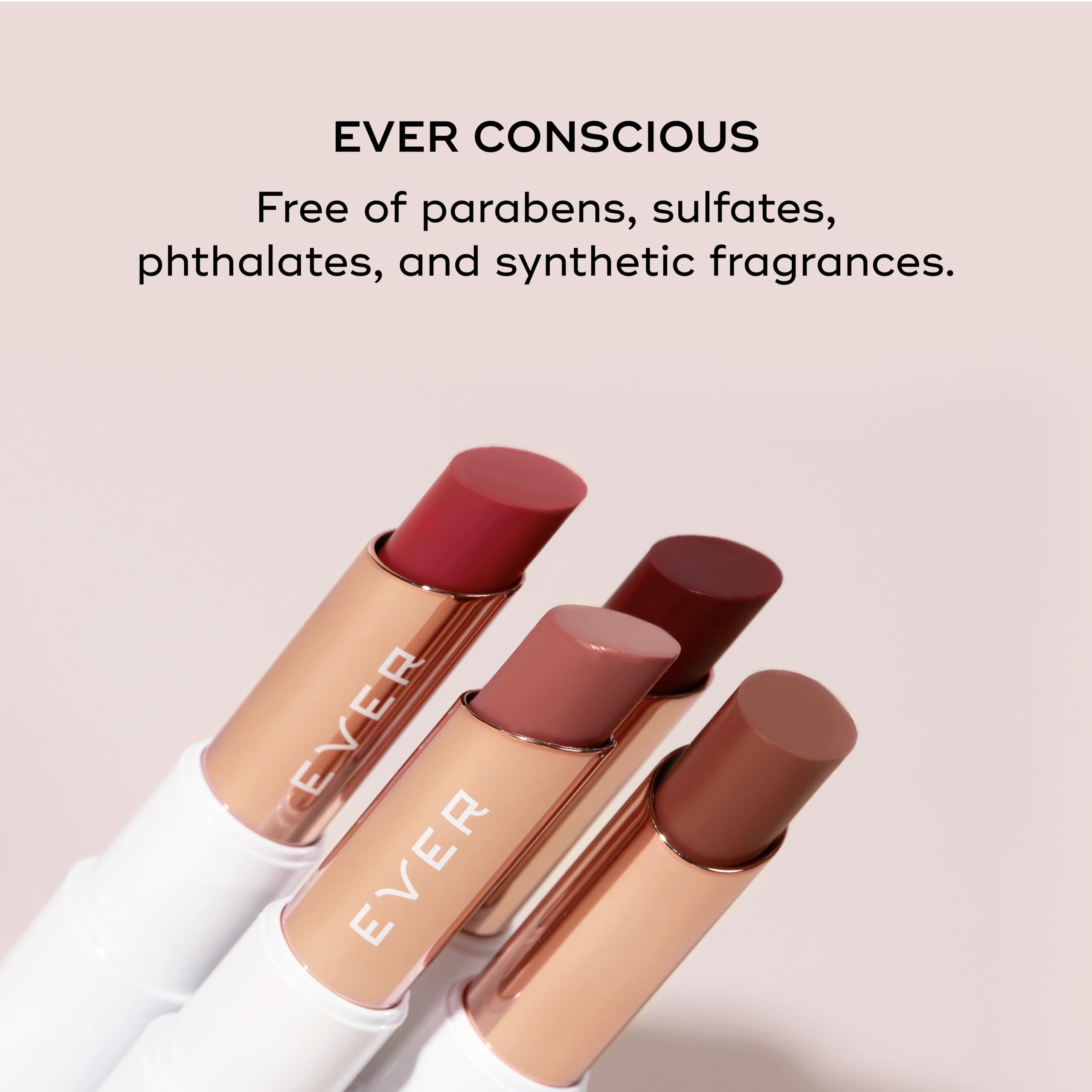 EVER SMOOTH Peptide Lip Therapy Collagen Balm – PETAL Soft Neutral Pink Tint, Coconut, Argan & Camellia Oils, Peptides & Shea Butter, Vegan & Cruelty-Free Lip Nourishment