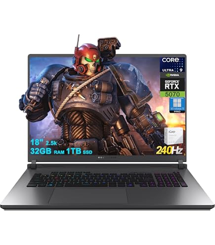 Amazon.com: ASUS ROG Strix G18 Gaming Laptop, AMD Ryzen 9-8940HX