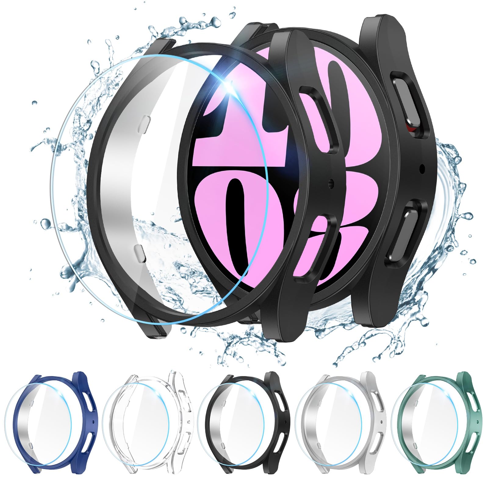 KIMILAR [5+5 Pack] Galaxy Watch 6 Screen Protector