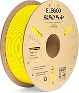 ELEGOO Rapid PLA Plus Filament 1.75mm Yellow 1KG High Speed 600mm/s