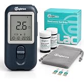 Eaglenos Lactate Meter for Athletes, 50 Test Strips, Bluetooth, 10s Results | Portable blood lactate testing for athletes and coaches, with a 0.8 &micro;L sample, 10-second results and Bluetooth sync.