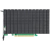 HighPoint 4-Port M.2 SSD7104 PCIe Gen3 NVMe RAID Controller for Windows, Mac &amp; Linux Systems.