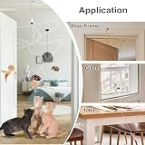 Aidiyapet Door Hanging Cat Toy Catnip Interactive Self-Play Grey view 3