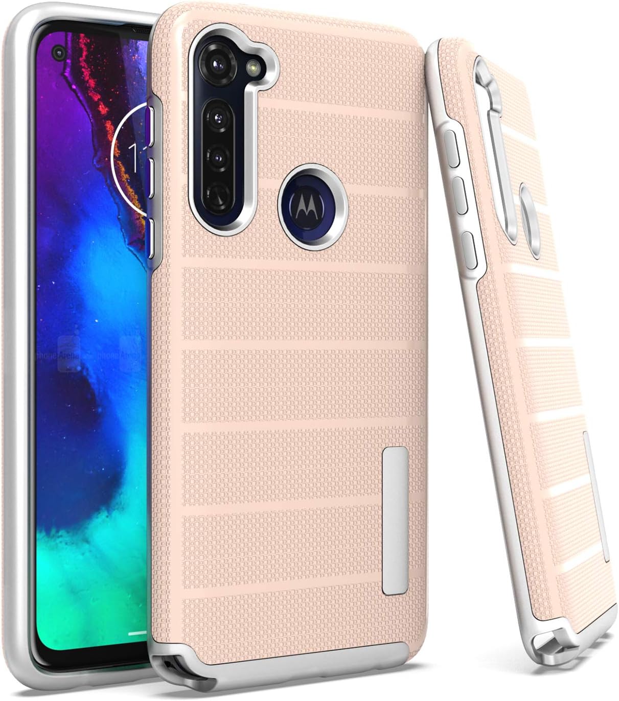 EnCASEs Cell Phone Case for Motorola Moto G Stylus, Dual