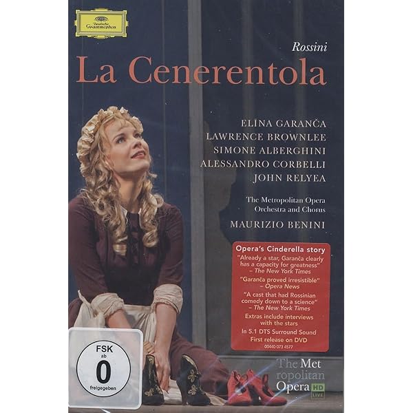 Amazon.com: Rossini: La Cenerentola [Blu-ray] : Ruxandra Donose