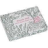 Blue Q Hinged Tin Pocket Box - Dumb S-t Men Have Told Me - Small Hinged Tin-Plated Steel Container Organizer for Everyday Carry, Travel, Survival, Mints, Storage and Cards - 4.25"w x 0.75"h x 3"d