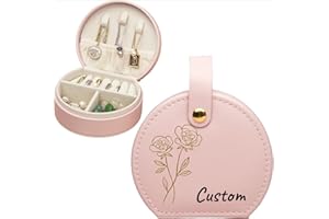 Custom Name Printed Jewelry Box - Cross-Border.For Ring, Necklace & Accessory Storage, Perfect Gift Box