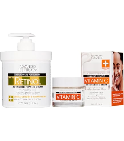 Amazon.com: Advanced Clinicals Retinol + Niacinamida Anti