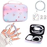CamCosy Phone Charger Case Storage Set with Cute