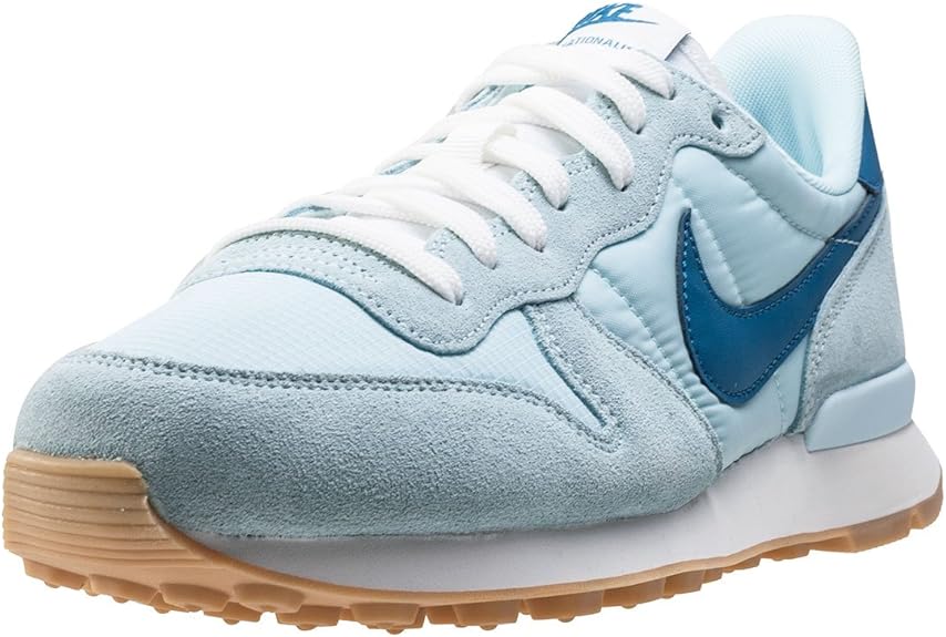 nike internationalist grey blue