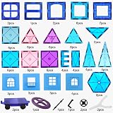 Kaysaitoy Magnetic Building Blocks 102Pcs Castle STEM Toys Ferris Wheel Cars view 7