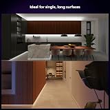 Philips Hue Indoor 3m Solo Lightstrip Non Extendable White RGBWW Hue App view 5