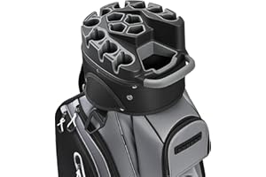 UNIHIMAL 14-Way Golf Cart Bag Pro with Full Length Divider Top, Golf Bag for Men with Handles and Rain Cover