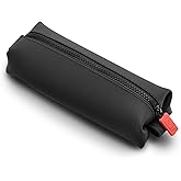 TOOLETRIES The Koby Mini Kit - Silicone Toiletry Organizer, Bathroom Travel Bag - Features Heavy-Duty Zipper, Leak Resistance, Easy to Clean - Charcoal