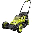 Ryobi P1108BTL ONE+ 18V 13 in. Cordless Battery Walk Behind Push Lawn Mower (Tool Only)