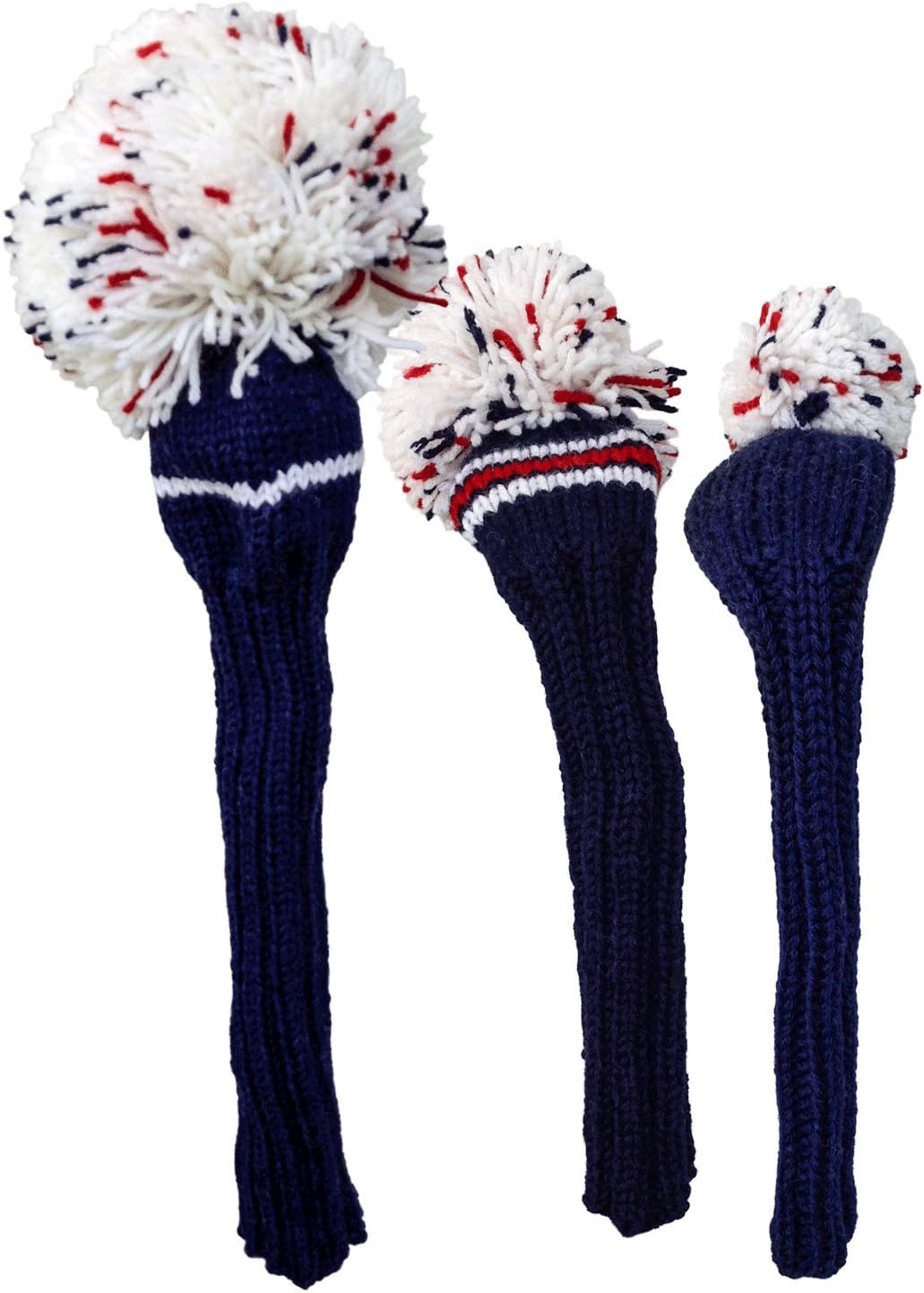 Jan Craig Hand-Knit Headcovers - Set of 3: Ryder Cup
