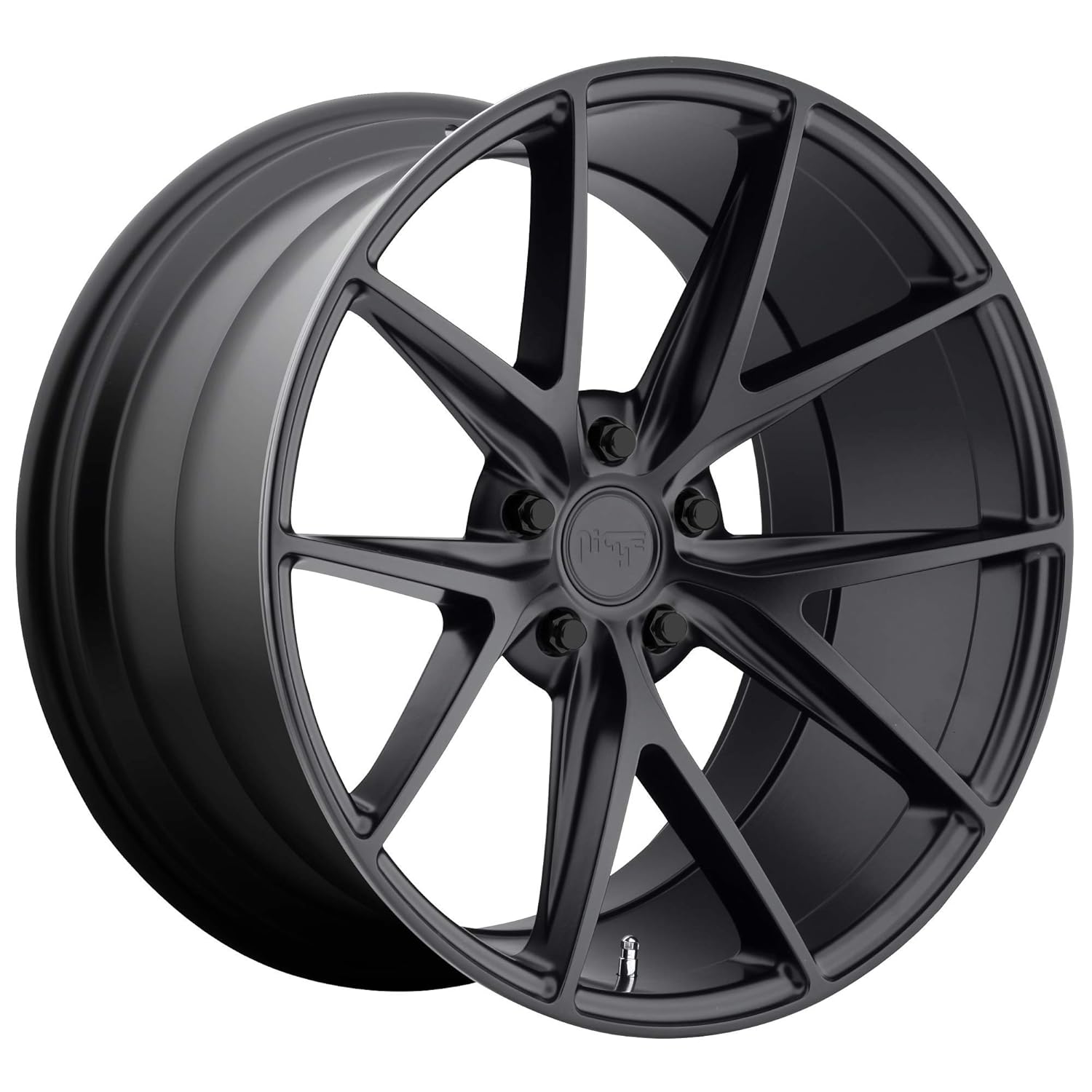  Niche M117 Misano 18x8 5x114.3 +40mm Satin Black Wheel Rim