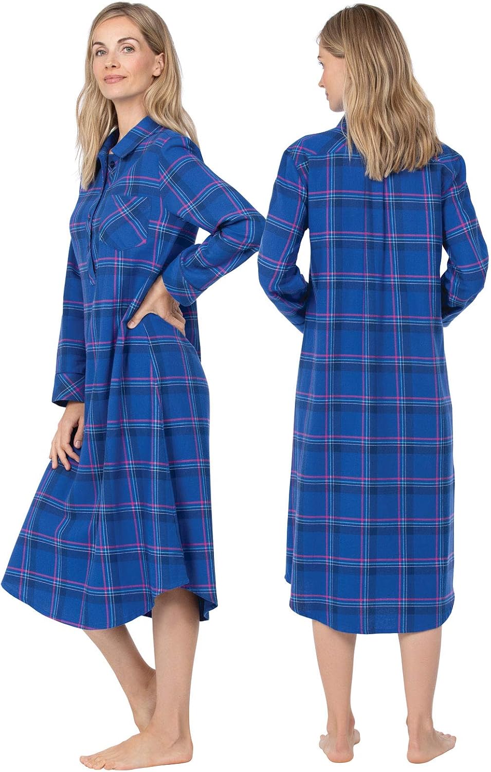 PajamaGram Nightgowns for Women Cotton - Women Nightgown at  Women’s Clothing store