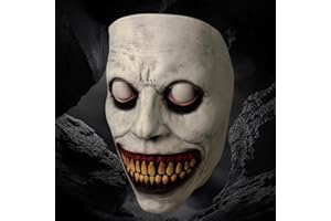 COSERWORLD Scary Halloween Mask for Adults Men Women, Realistic Latex Creepy Horror Mask for Cosplay Costumes