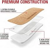 Elastoplast Fabric Extra Breathable Plasters Assorted 40 Tan Water Repellent view 5