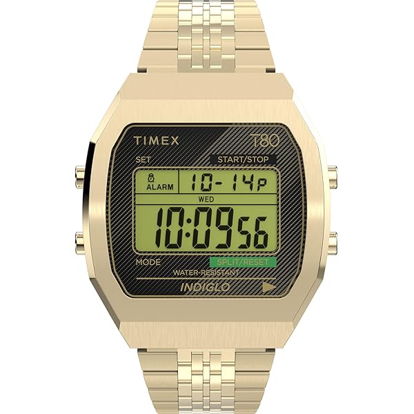 極美品　TIMEX CLASSIC DIGITAL ウォッチ T78677 クラシックデジタル ゴールド | TIMEXオンラインストア
