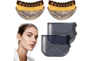 Lymphatic Contour Face Brush, Lymphatic Drainage Massager Dry Brush with Ultra-Soft Bristles - Anti-Puffiness, Lift, Chin & J